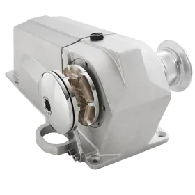 Molinete horizontal Devon 1000W - 12V ø8mm + cabezal