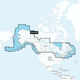 Carte Navionics+ Canada & Alaska