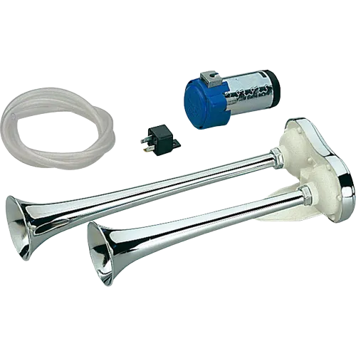 Marco Tromba compressore bicolore TT2-M Cromato 12V
