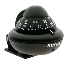 Ritchie Navigation Sport Compass X-10-M on black caliper