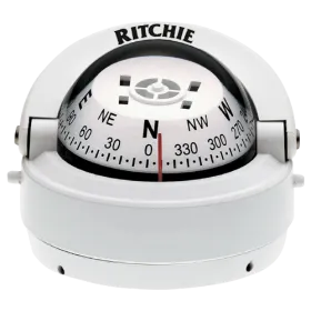 Ritchie Compass Explorer S-53 on white barrel