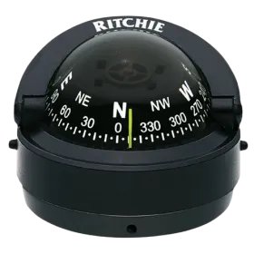 Ritchie Compass Explorer S-53 on black barrel