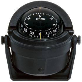 Ritchie Voyager B-81-WM Wheelmark-Kompass mit schwarzem Messschieber