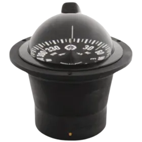 RIVIERA Compass WHITE STAR BW1/AV to recess Black-Black