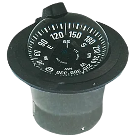 RIVIERA Compass WHITE STAR BW1 to recess Black-Black
