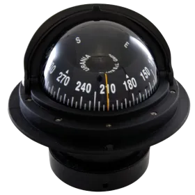 RIVIERA Compass Urania BU10 recessed Black-Black protective dome