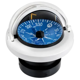 RIVIERA Compass Urania BU8 recessed White-Blue protective dome
