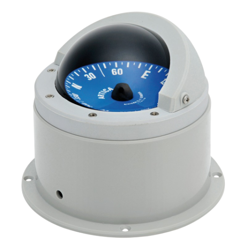 RIVIERA Compass Vega BA3 Brújula azul blanca con cabina