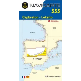 Navigation map Navicarte 555 Cape Breton, Lekeito