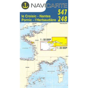 Navigationskarte Navicarte 553 - 554 Eingang zur Gironde, Bordeaux