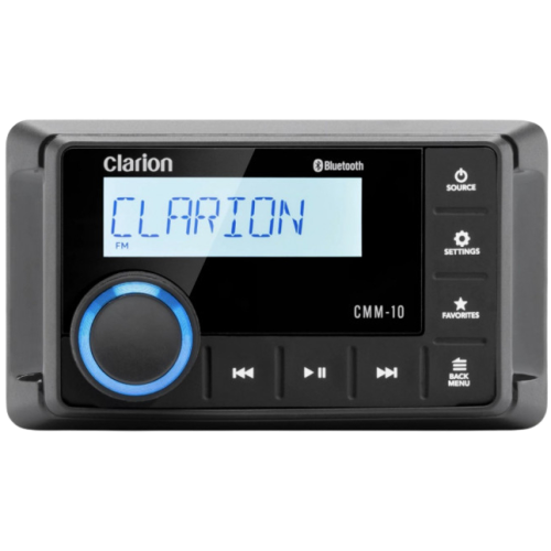 Clarion Marine GMM-10GR Estéreo Marinado