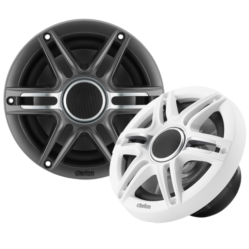 Clarion Marine Sportluidsprekers Wit/Zwart CMS-651-SWB