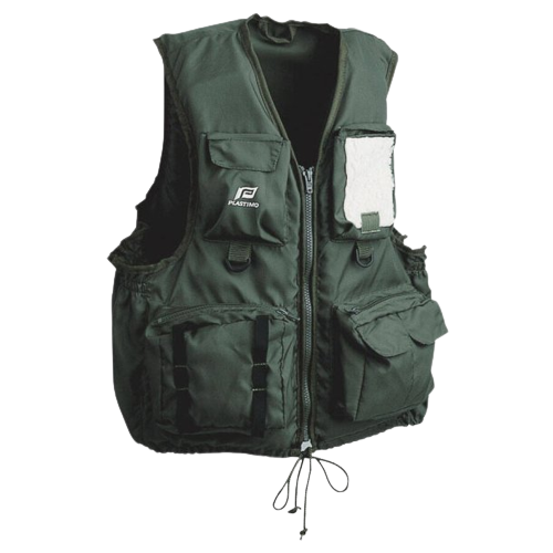 Colete salva-vidas Plastimo Fishing Plein Sud 50N Verde +90 kg