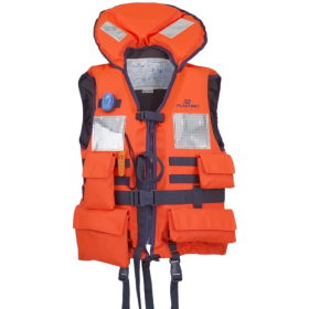 Plastimo Typhoon Navy 150N 50-70 kg life jacket with flash light