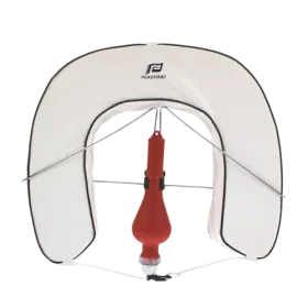 Plastimo Equipped white removable horseshoe buoy