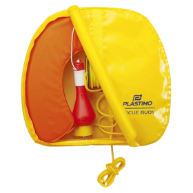 Plastimo Rescue Buoy Horseshoe Buoy with Light Yellow Cover
