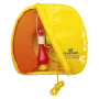 Boya de rescate Plastimo Boya de herradura con funda amarilla clara