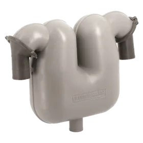 Vetus Separatore gas di scarico 38 mm + raccordo 50 mm