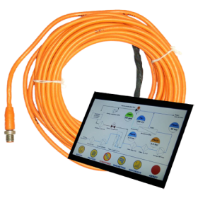 Remote control touchscreen for Premium models - 20m cable