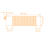 Frigoboat Placa evaporadora 160F