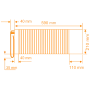 Frigoboat Placa evaporadora 130F