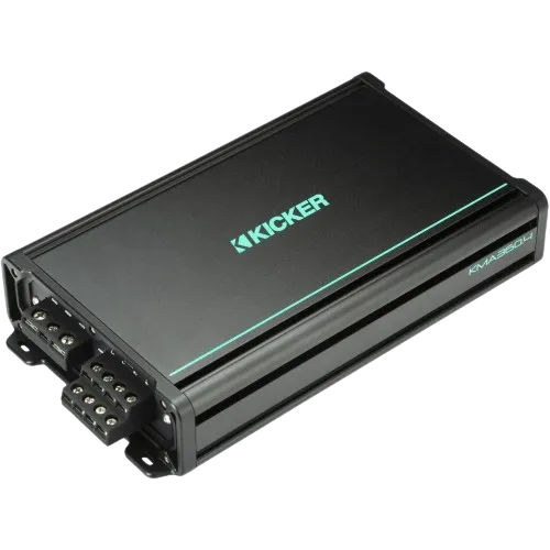 Amplificatore marino Kicker in classe D da 600 W a 4 canali