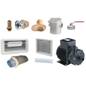 Kit acessórios para ar condicionado Vitrifrigo 9000 (R407C) 2 tomadas