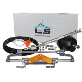 Lecomble & Schmitt Kit timoneria idraulica per motori fuoribordo LS 7000 PRO per motori bimotore 12m flessibile