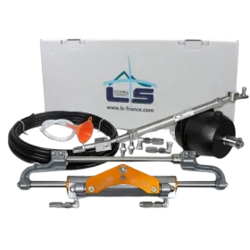 Lecomble & Schmitt Kit timoneria idraulica per motori fuoribordo LS 7000 PRO per motori bimotore 12m flessibile