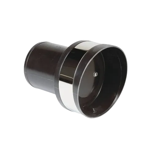 Saída de exaustão Vetus TC com aba giratória de diâmetro 127 mm