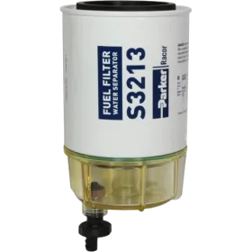 Cartucho de prefiltro Parker con recipiente B32013 equivalente a los filtros Quicksilver Mercruiser