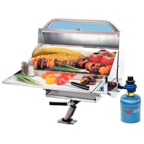 MAGMA Marine Barbecue Newport II Gas 23x46cm Infrarot
