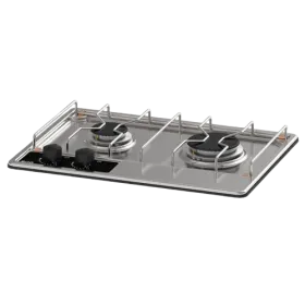 Tavolo da incasso a gas ENO Master 2 fuochi con accenditore