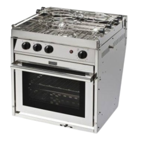 Force10 Cuisinière Gaz 3 feux Four Grill sur cardan (Europe Standard)