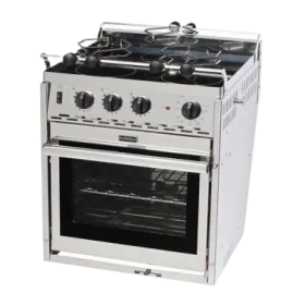 Force10 Cocina eléctrica 3 fuegos Horno Grill sobre cardán 240V (Europa)