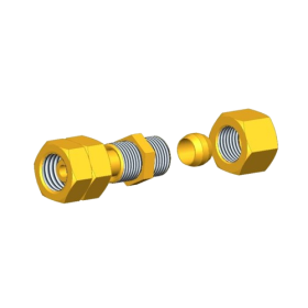 Adattatore gas bicono ENO 8mm G1/4