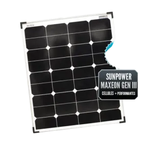Seatronic Rigid Solar Panel SUNPOWER 80 W cells