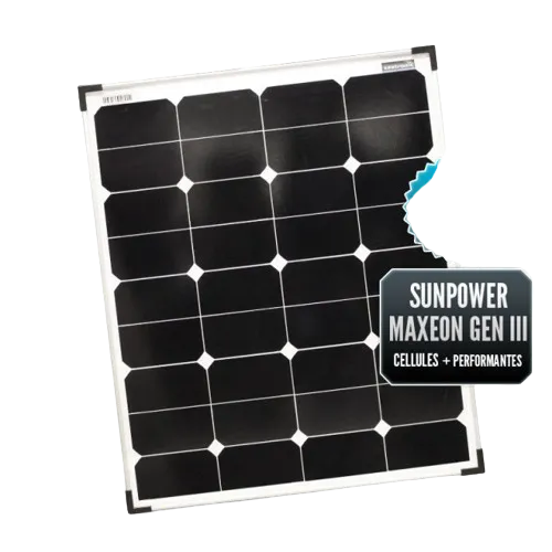 Pannello Solare Rigido Seatronic SUNPOWER 80 W celle