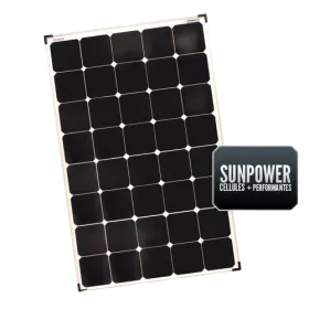 Painel solar rígido Seatronic células SUNPOWER 150 W