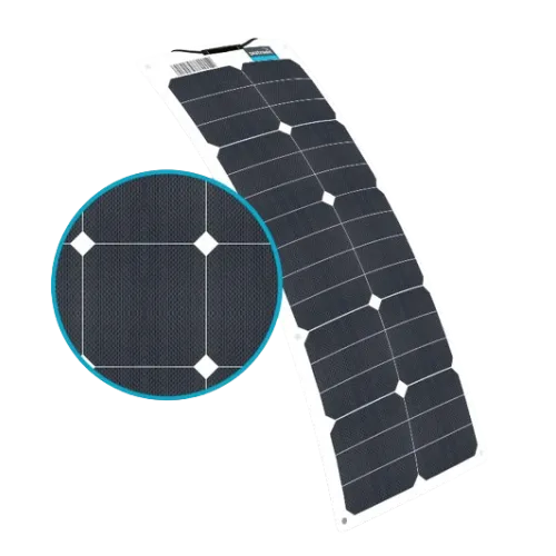 Painel solar flexível Seatronic SUNPOWER 40W ETFE