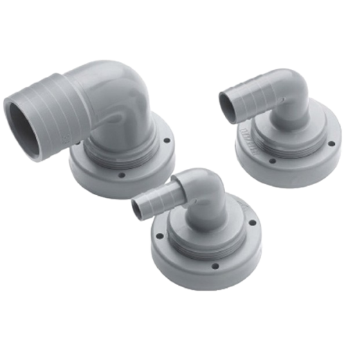 Conexão de ventilação Vetus Elbow para tubo com diâmetro de 38 mm
