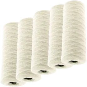 Aqua-Base-Set mit 5 Kartuschen 7 Zoll 20 Mikron