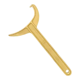 Clef tricoise en laiton - 20 à 65 mm