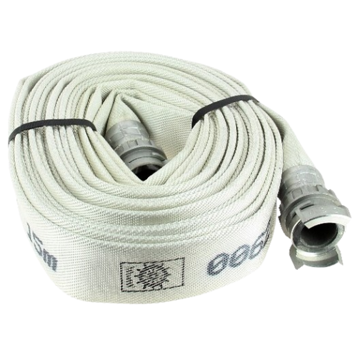 Manguera contra incendios SOLAS Ø 45 mm con accesorios de aluminio 20 m