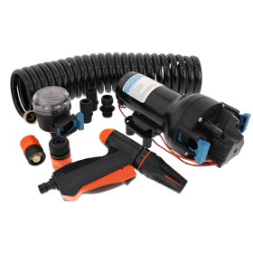 Jabsco Hotshot HD6 12V Automatisk Washdown Pump MED Slang