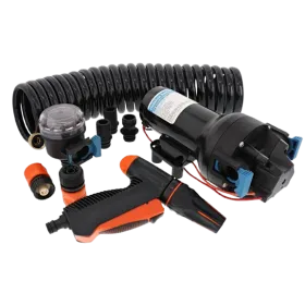 Pompa di lavaggio automatica Jabsco 12V Hotshot HD6 CON tubo