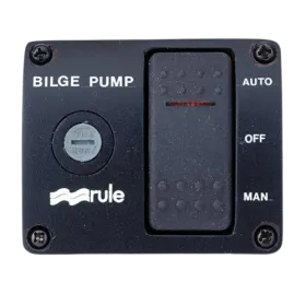 Tablero de control basculante de encendido/apagado/encendido de regla con LED de 12 V