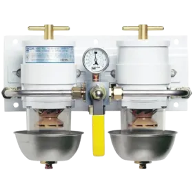 Separador de pré-filtro Parker 500 Diesel corta-chamas de tigela dupla 10 mícrons