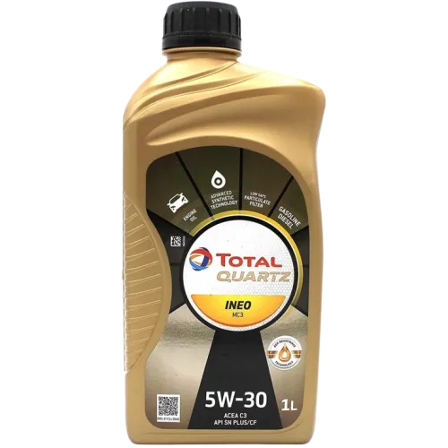 Óleo para motor 4 tempos TotalEnergies Quartz Ineo MC3 5W-30 C3 1L