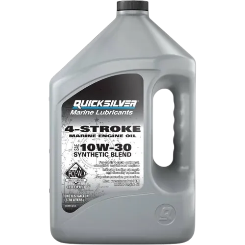 Quicksilver FCW 10W30 Semi-Synthetic 4-Stroke Marine Engine Oil 4L